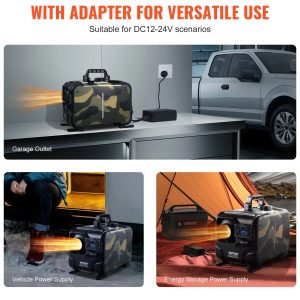 Дизелова печка 8 kW, 12V/24V, Bluetooth, дистанционно и CO аларма - Image 7