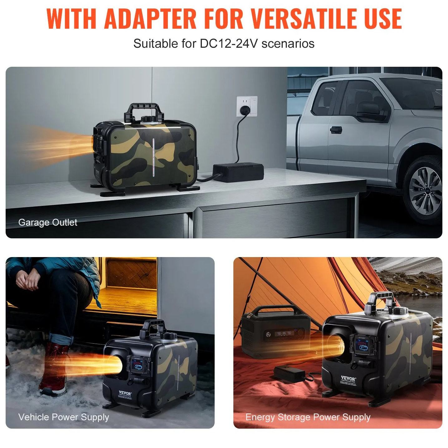 Дизелова печка 8 kW, 12V/24V, Bluetooth, дистанционно и CO аларма - Image 7