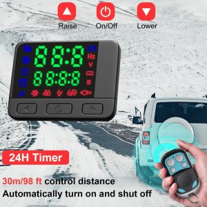 Дизелова печка 2 kW, 12V, 10 л резервоар, LCD и дистанционно - Image 6