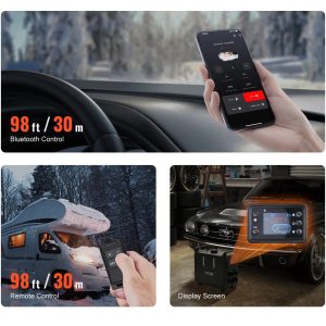 Автономна дизелова печка 8 kW, 4 изхода, Bluetooth APP и CO аларма - Image 7