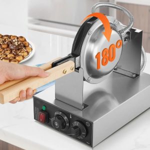 Професионален бъбъл гофретник 1400 W с въртене на 180° - Image 4