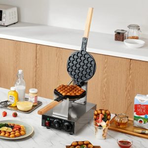 Професионален бъбъл гофретник 1400 W с въртене на 180° - Image 9