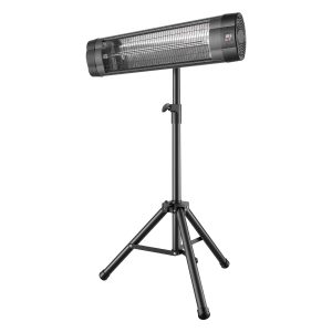 Стоящ инфрачервен отоплител 2500W с 3 степени и регулируема височина, електрическа печка на стойка с дистанционно - Image 11