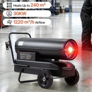 Дизелова печка 30 kW с термостат, до 240кв.м - Газов калорифер, 38л - Image 5