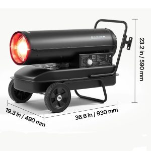 Дизелова печка 30 kW с термостат, до 240кв.м - Газов калорифер, 38л - Image 8