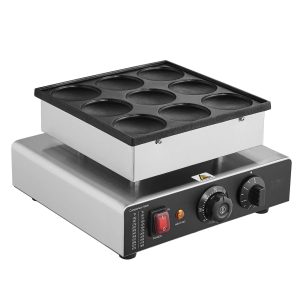Уред за 9 мини палачинки Ø76 мм, 850 W с термостат и таймер - Image 11