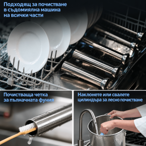 Професионална Електрическа пълначка за наденици и суджуци KraftWorld 30 л, 400W - Image 7