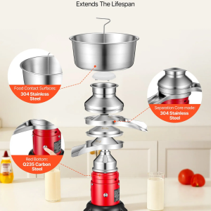 Електрически сепаратор за мляко 60 л/ч, 4,5 л, 40 W - Image 3